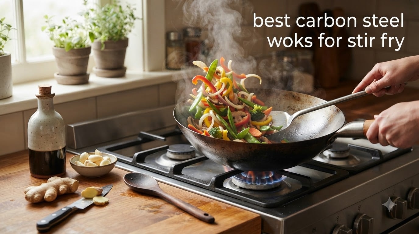 best carbon steel woks for stir fry