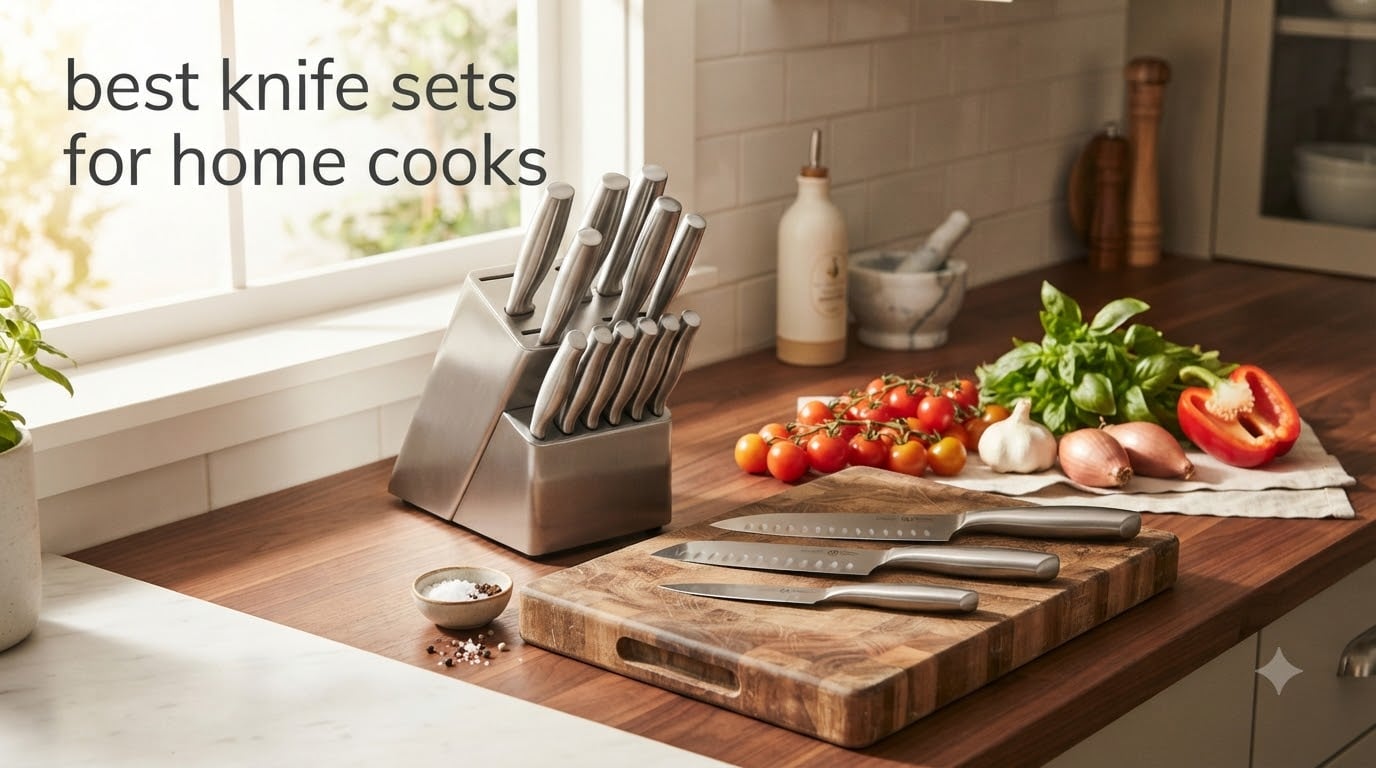 best knife sets for home cooks