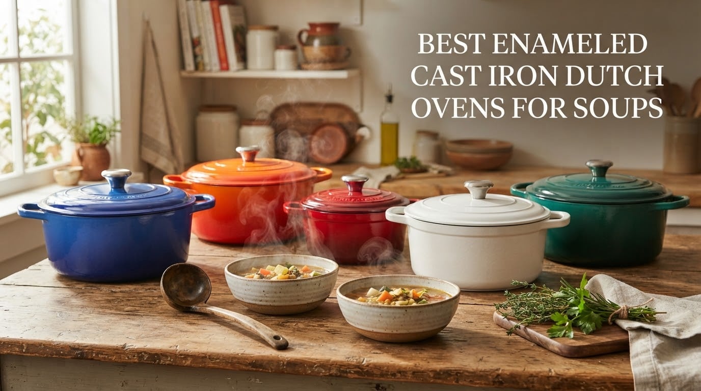 best enameled cast iron dutch ovens for soups