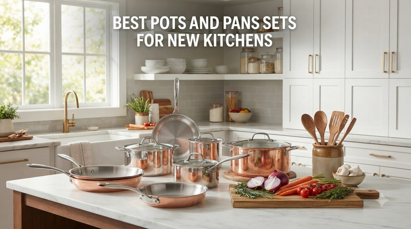 best pots and pans sets for new kitchens