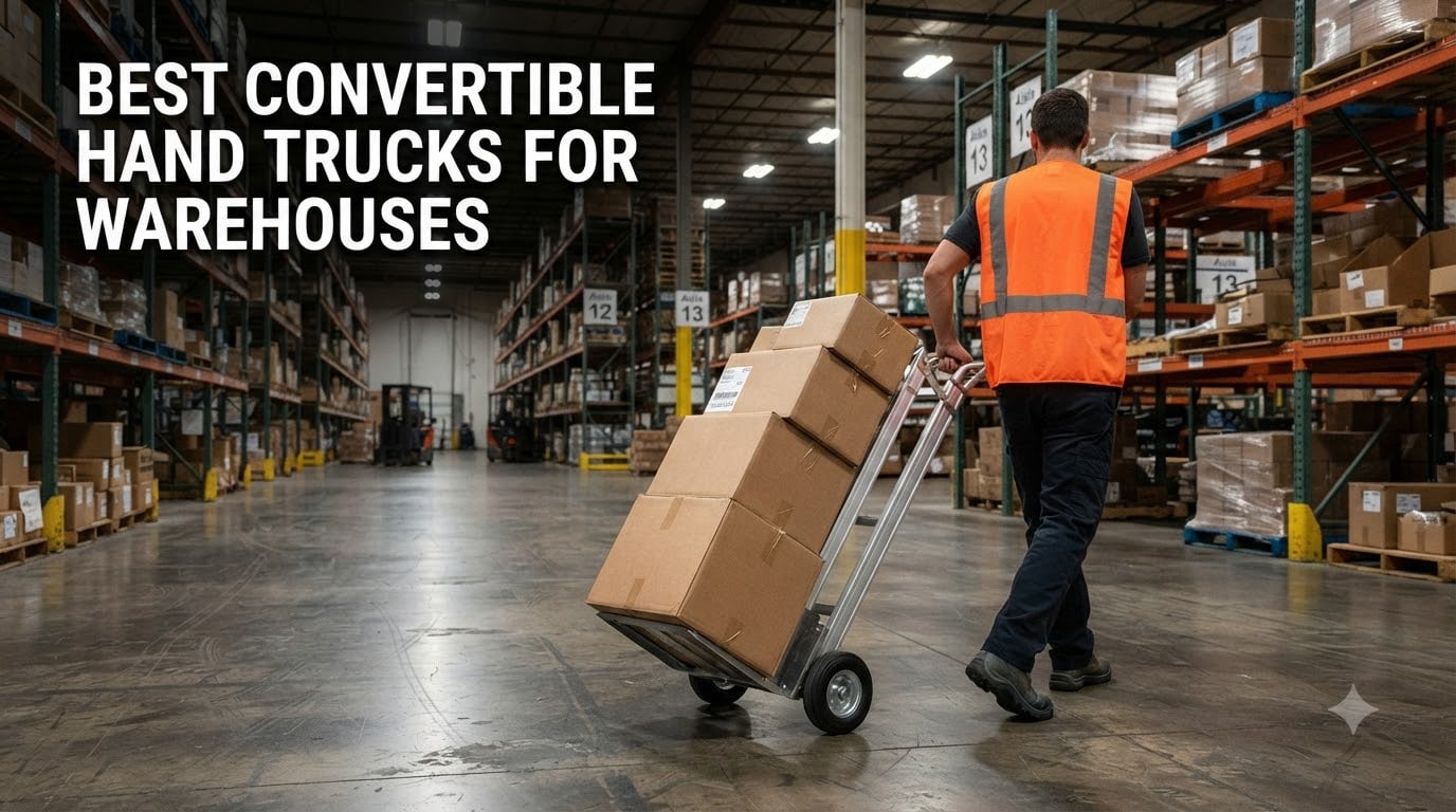 best convertible hand trucks for warehouses