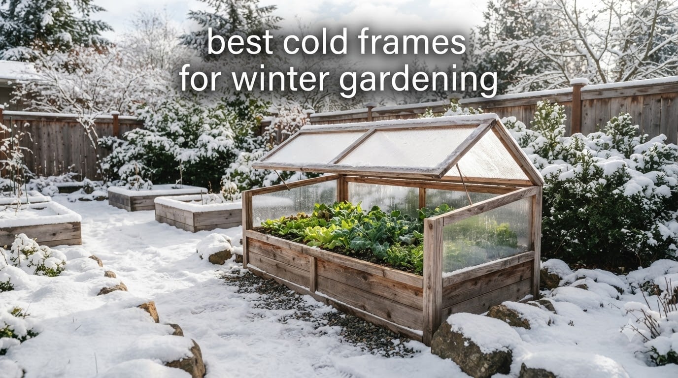 best cold frames for winter gardening