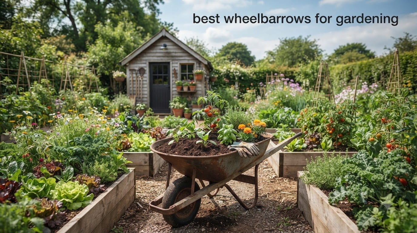 best wheelbarrows for gardening