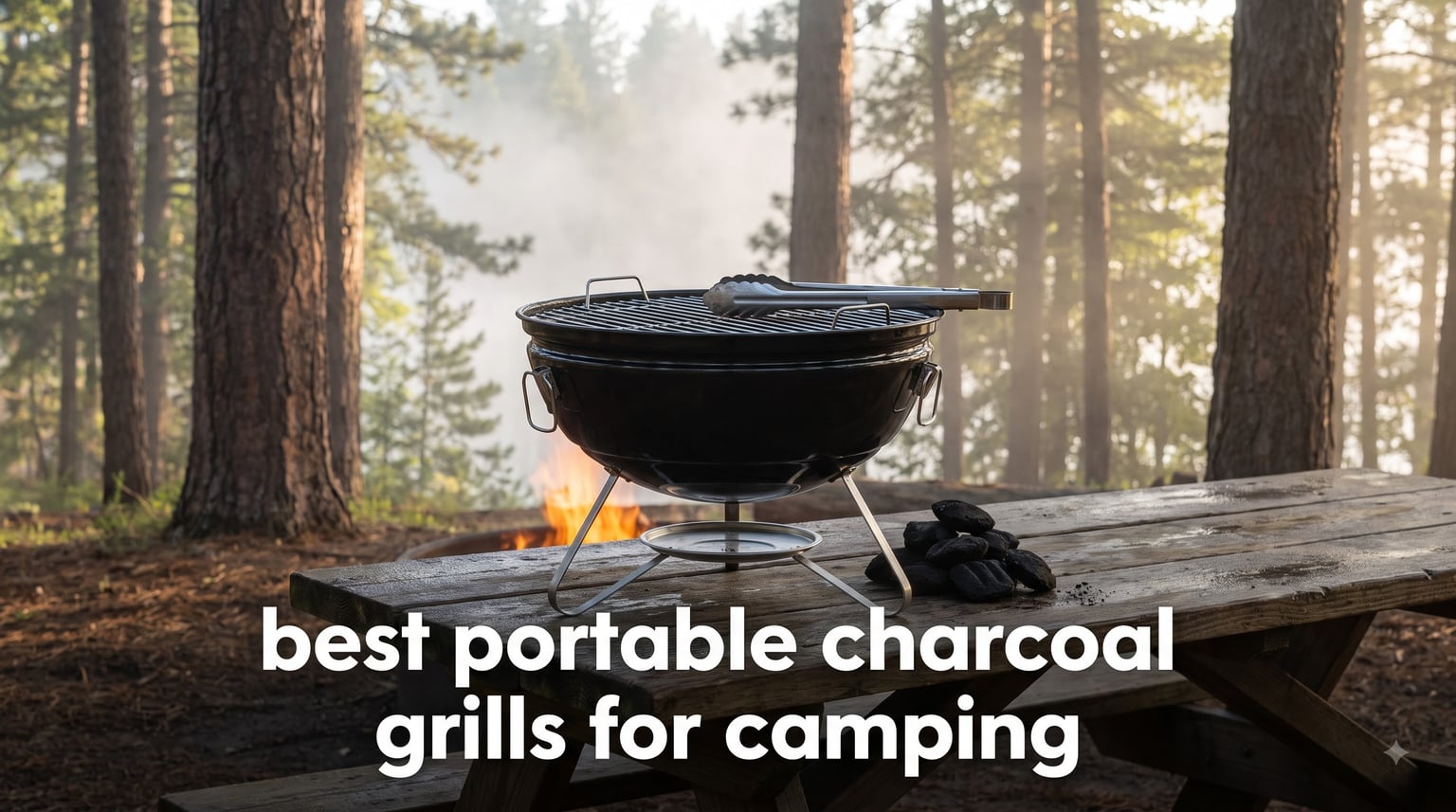 best portable charcoal grills for camping