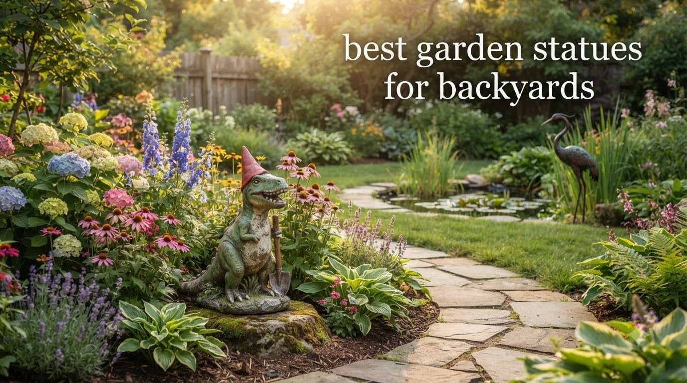 best garden statues for backyards