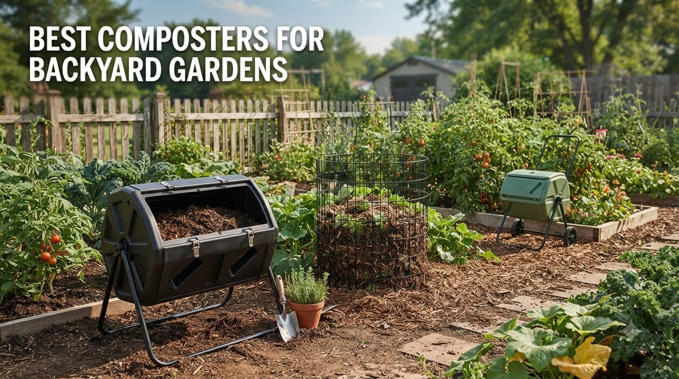 best composters for backyard gardens