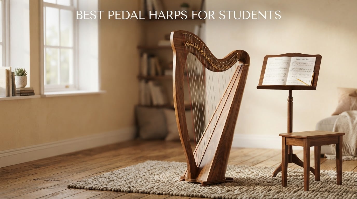 best pedal harps for students