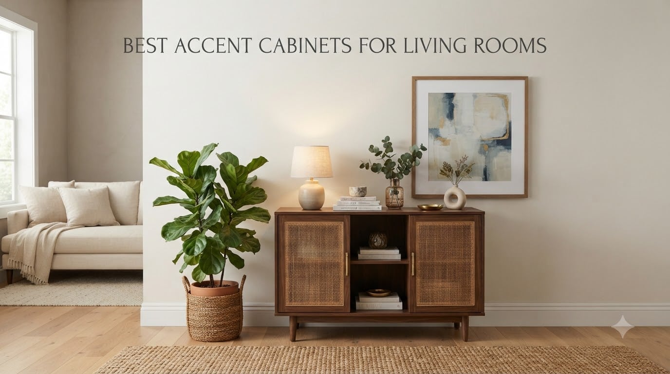 best accent cabinets for living rooms