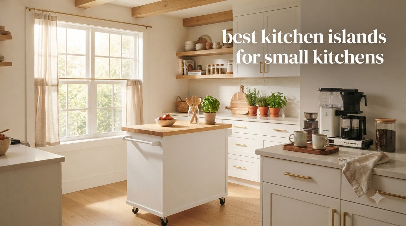 best kitchen islands for small kitchens