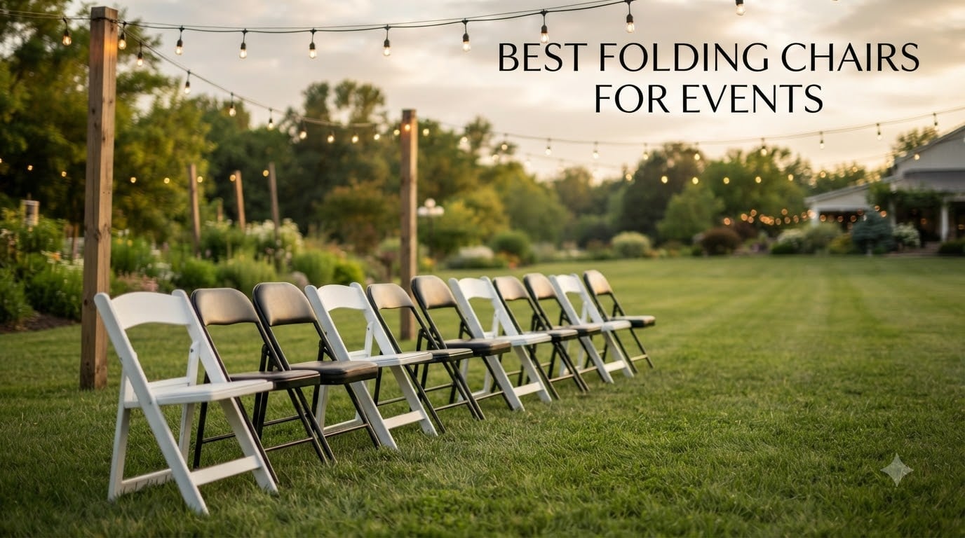 best folding chairs for events