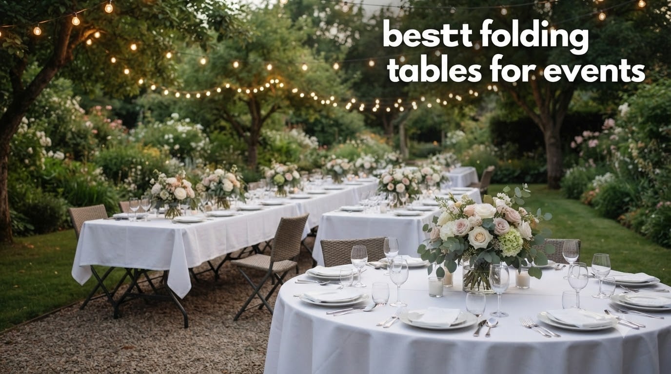 best folding tables for events
