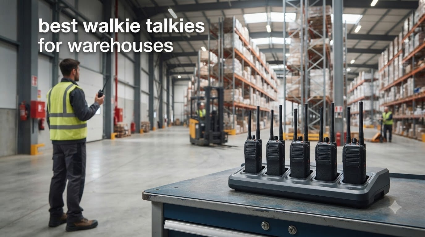 best walkie talkies for warehouses