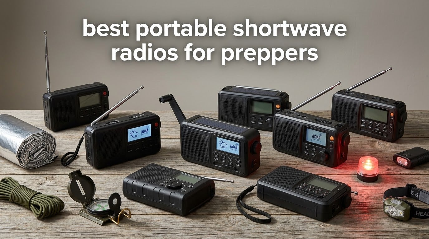 best portable shortwave radios for preppers