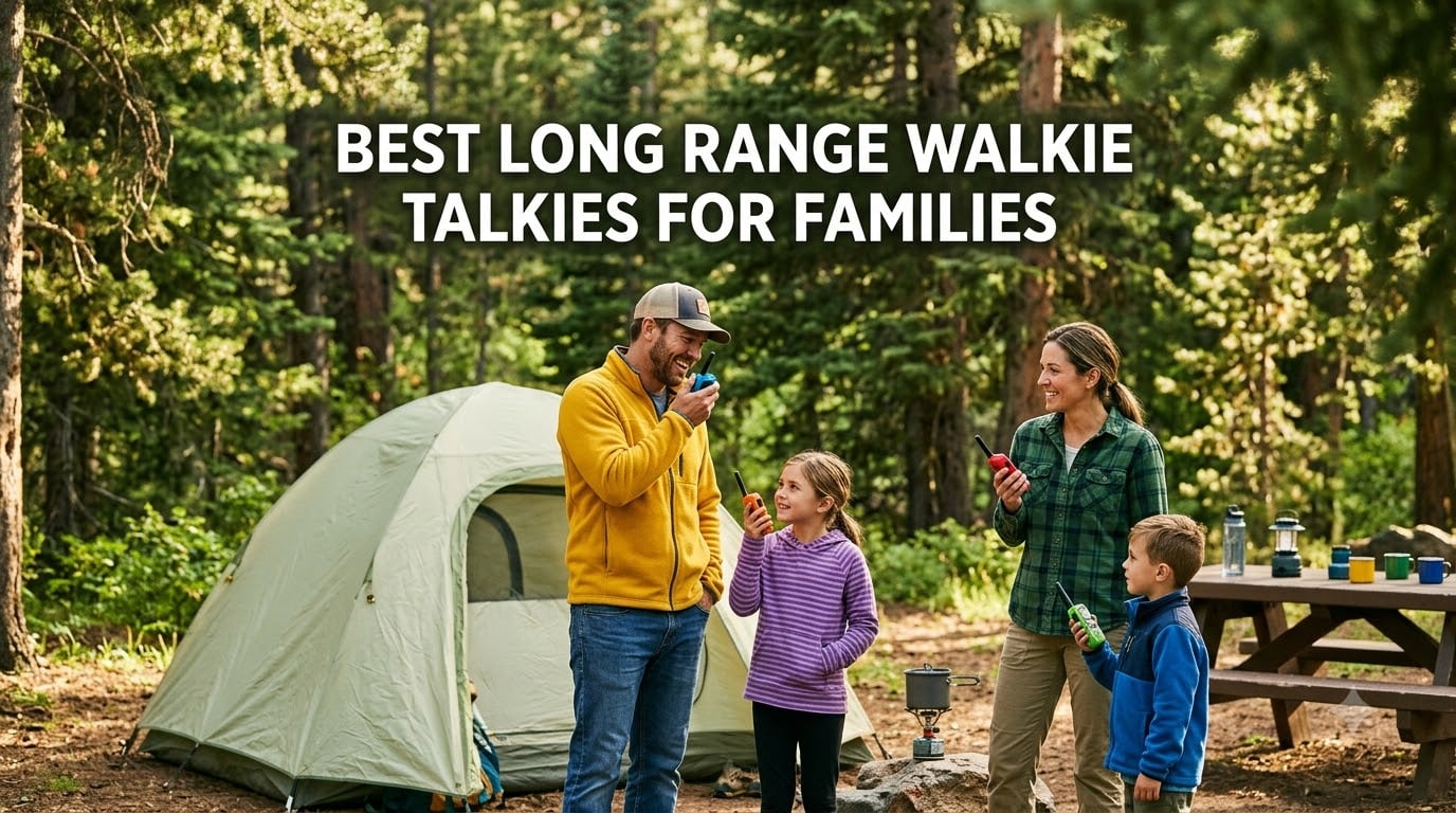 best long range walkie talkies for families