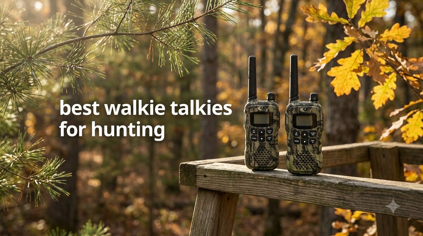 best walkie talkies for hunting
