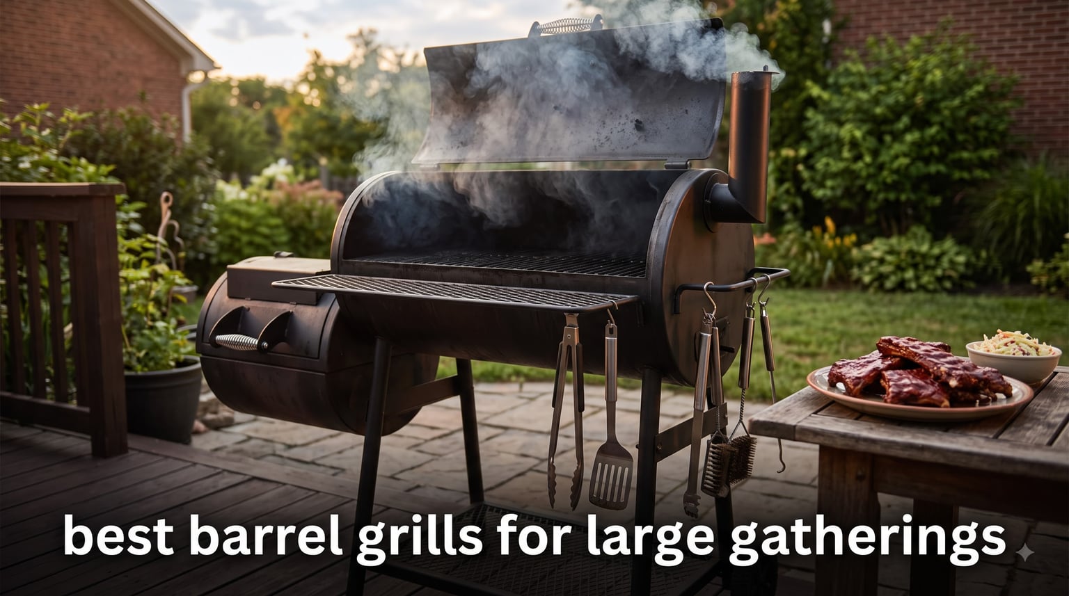 best barrel grills for large gatherings