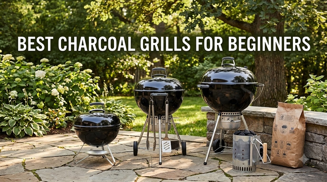 best charcoal grills for beginners