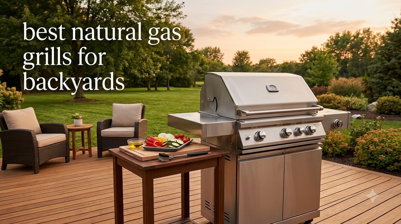 best natural gas grills for backyards