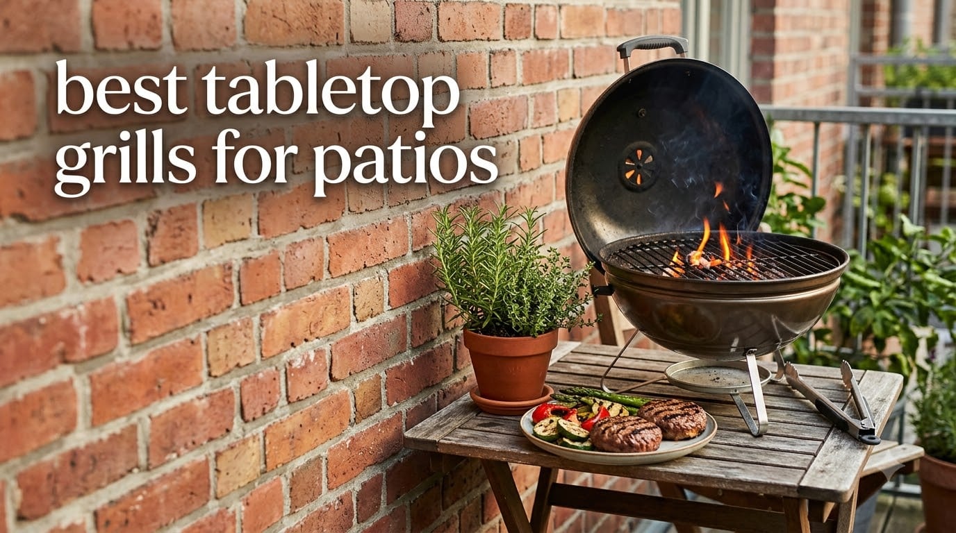 best tabletop grills for patios
