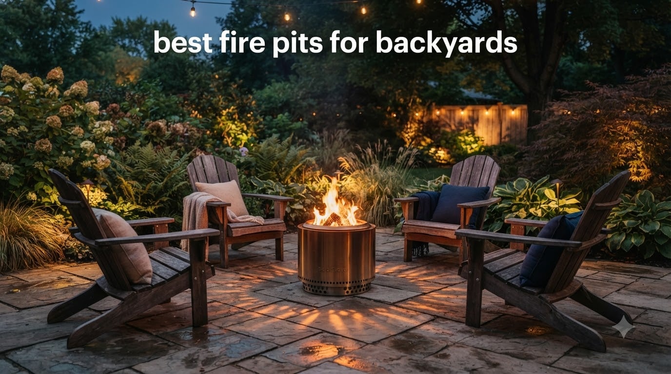 best fire pits for backyards