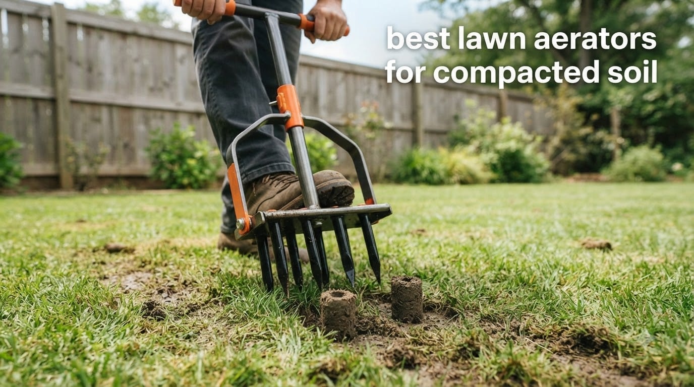best lawn aerators for compacted soil