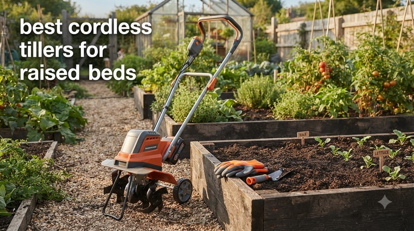 best cordless tillers for raised beds