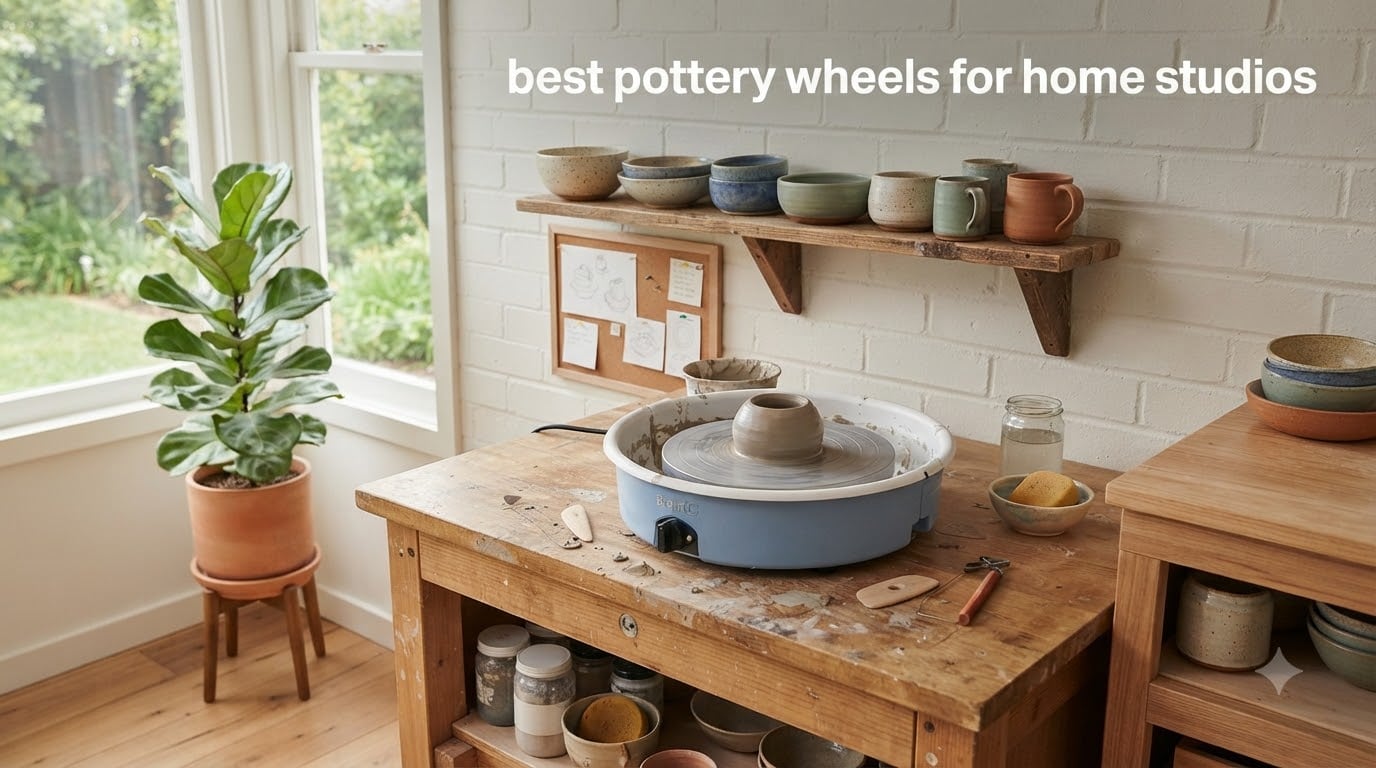 best pottery wheels for home studios