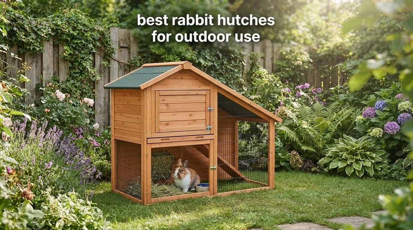 best rabbit hutches for outdoor use
