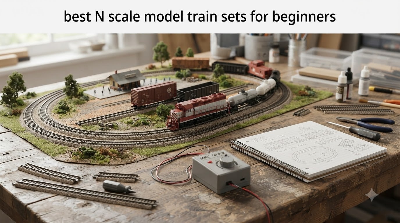best N scale model train sets for beginners
