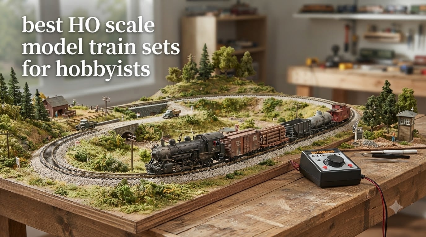 best HO scale model train sets for hobbyists