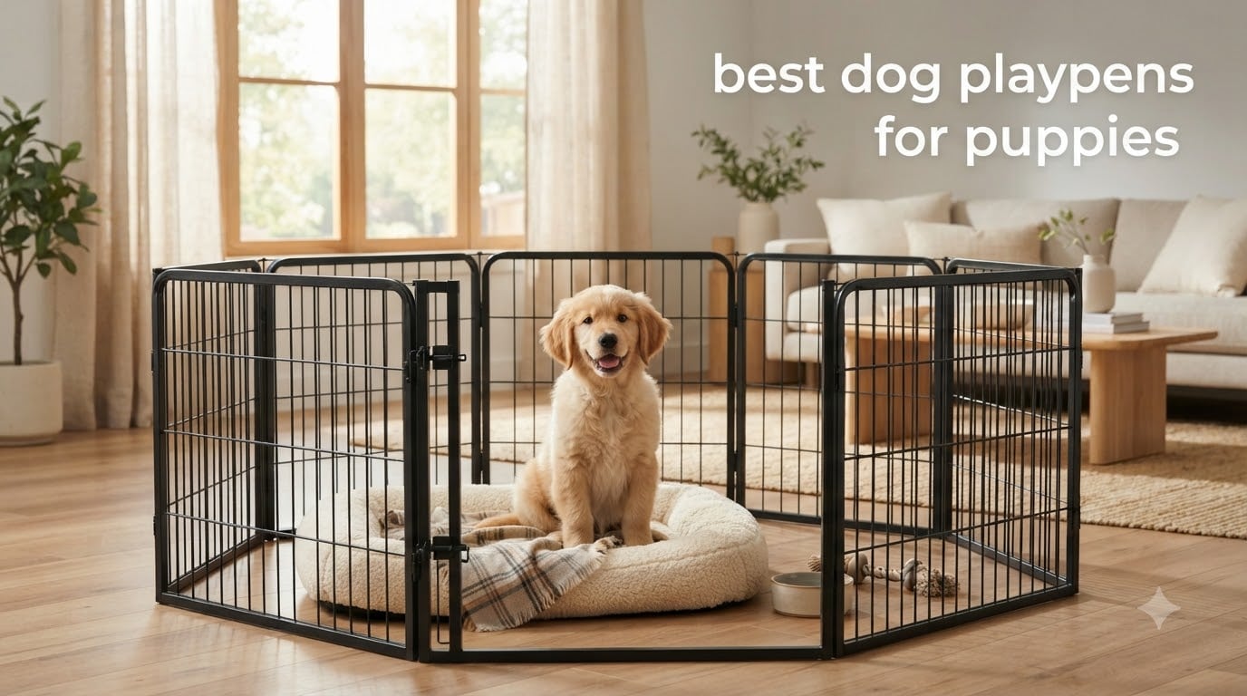 best dog playpens for puppies