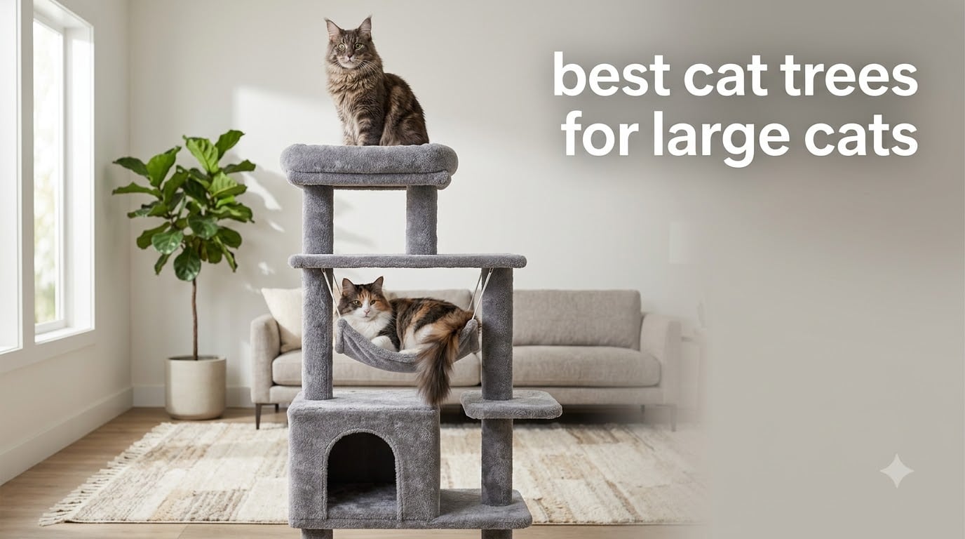 best cat trees for large cats