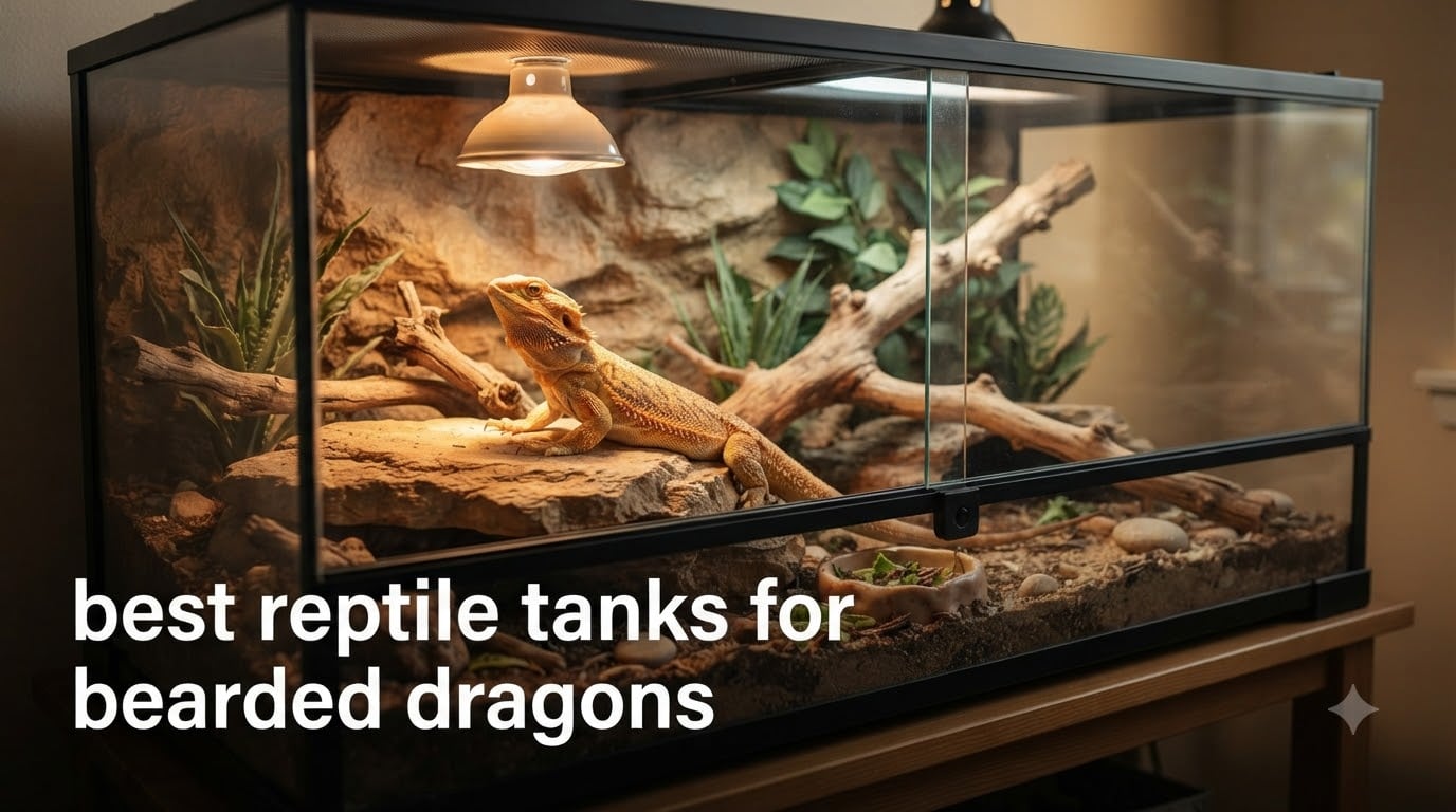 best reptile tanks for bearded dragons