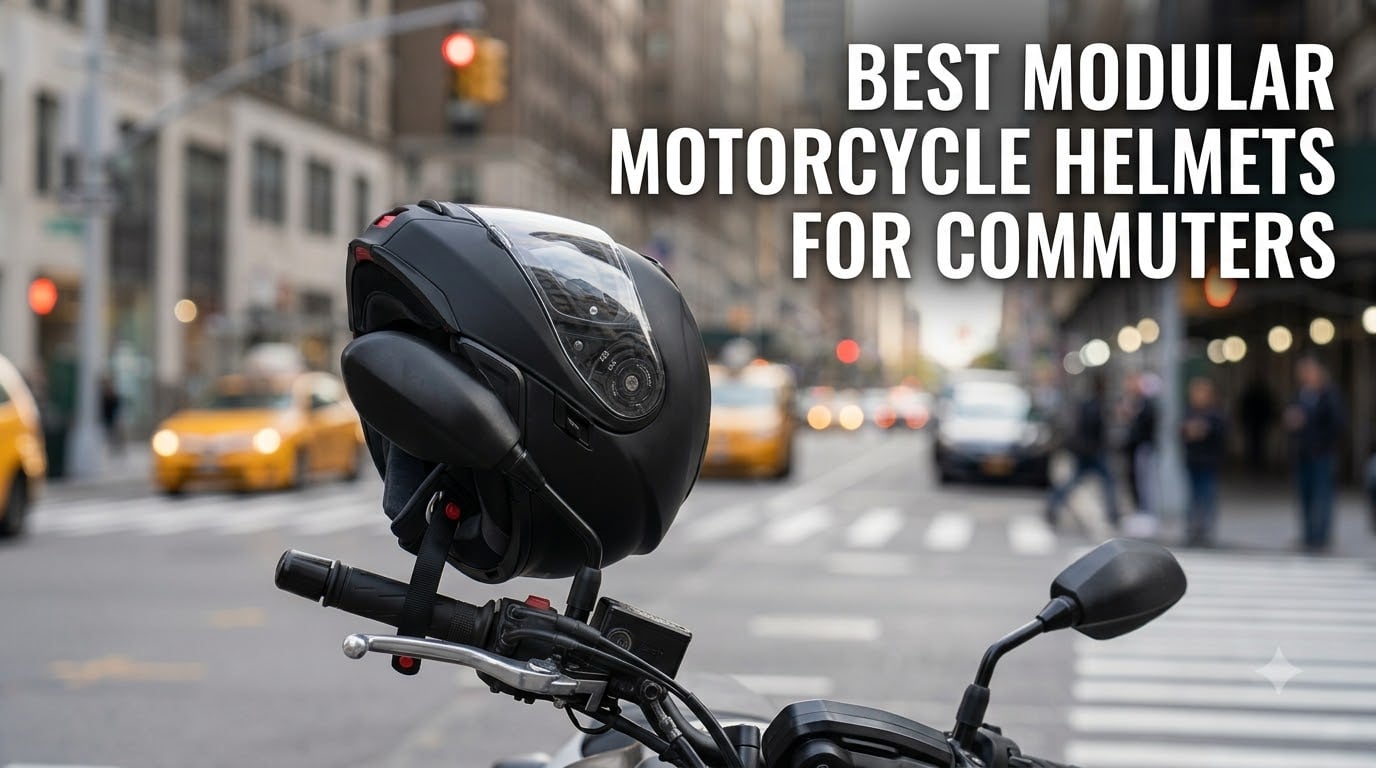best modular motorcycle helmets for commuters