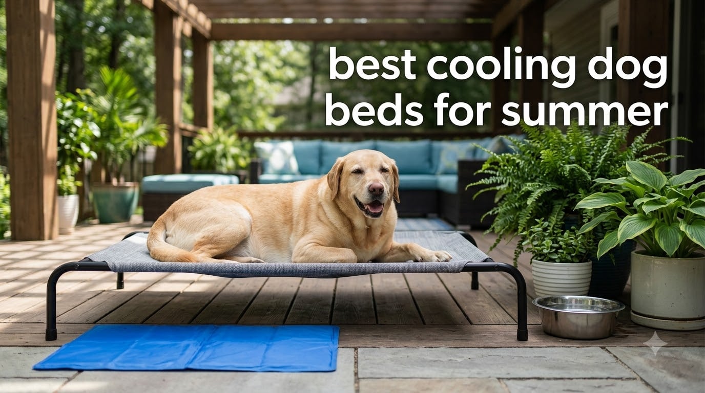 best cooling dog beds for summer