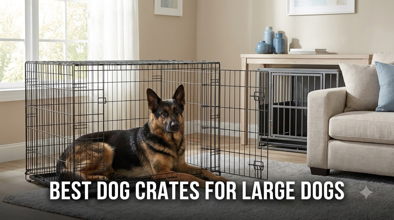 best dog crates for large dogs