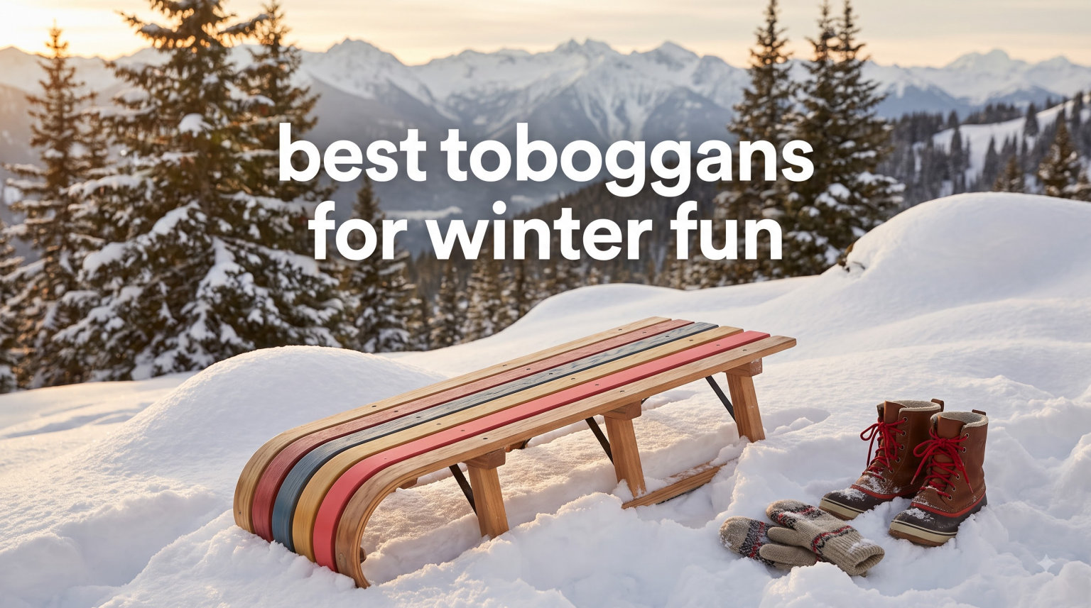 best toboggans for winter fun