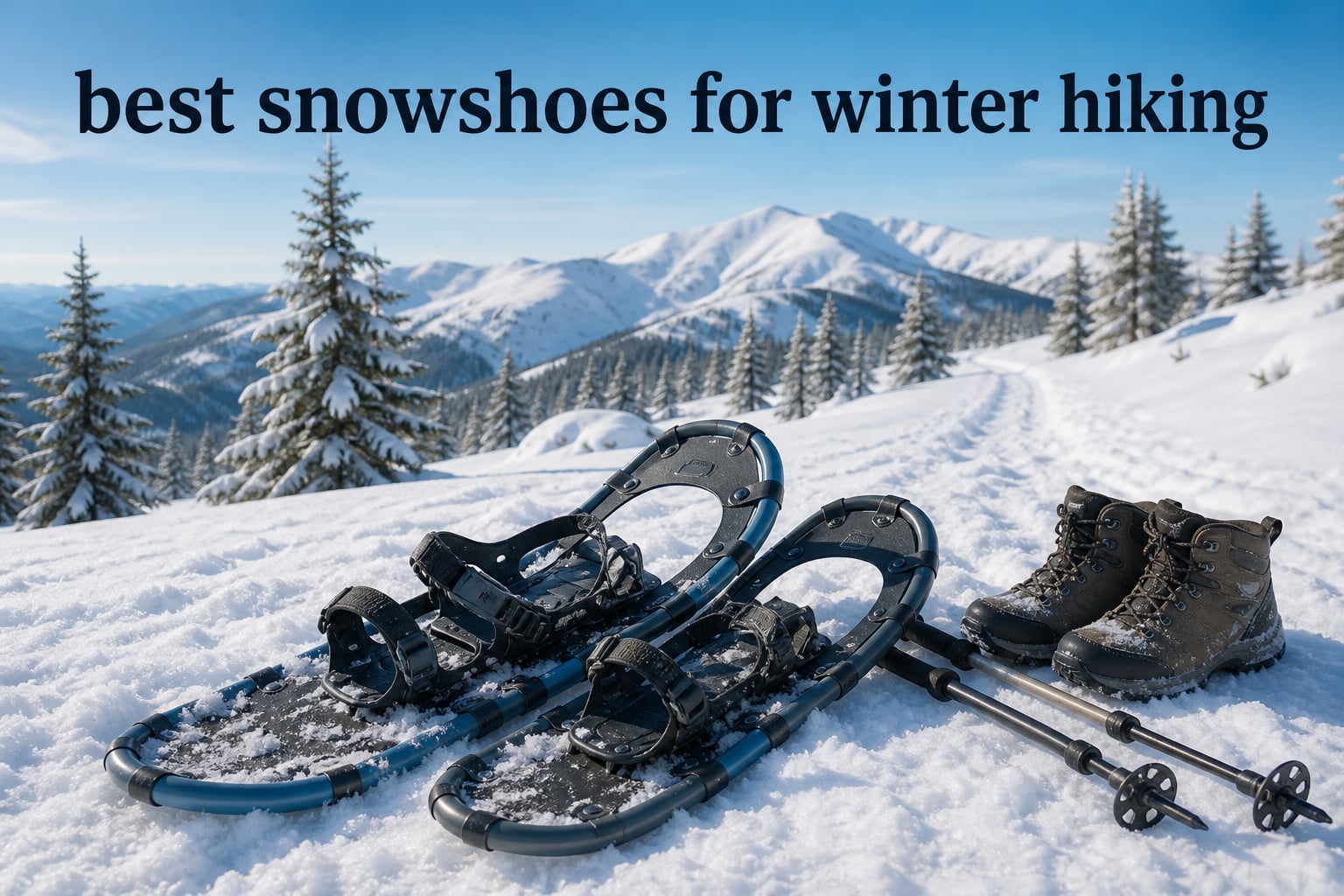 best snowshoes for winter hiking