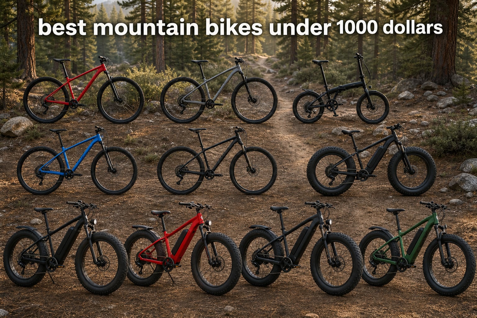 best mountain bikes under 1000 dollars