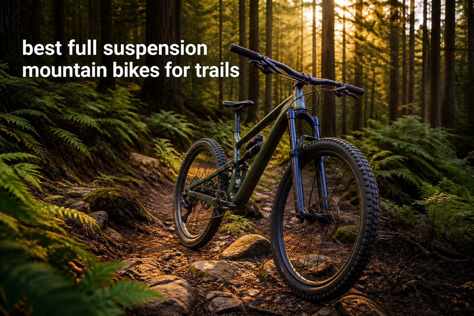 best full suspension mountain bikes for trails