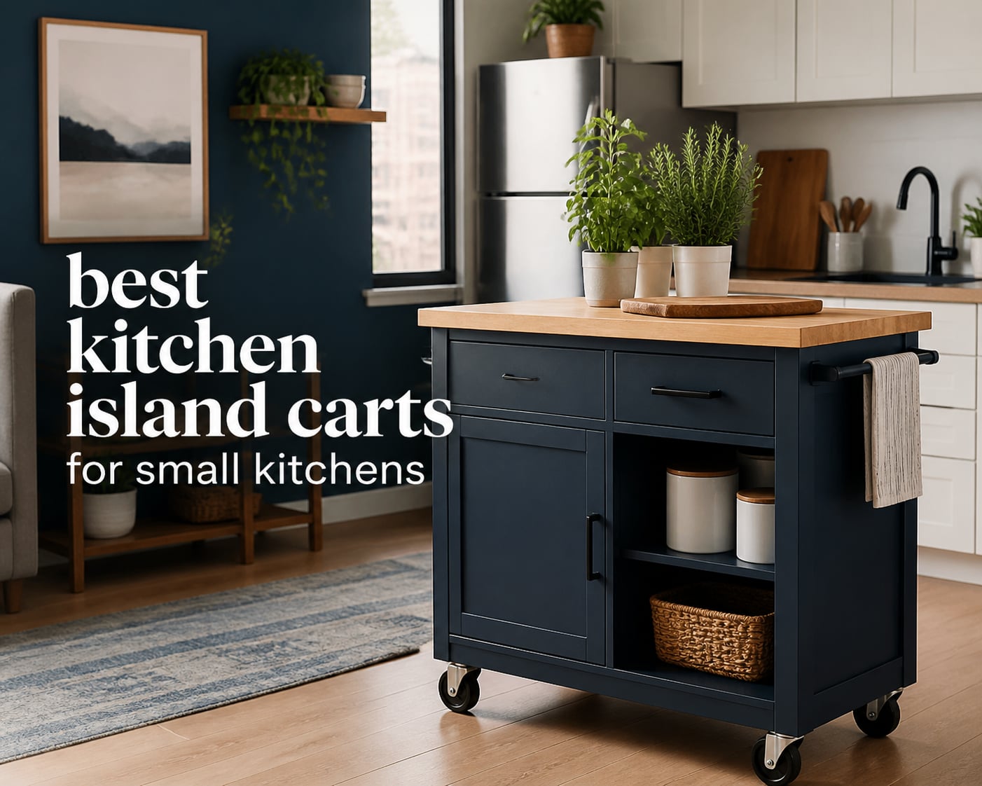 best kitchen island carts for small kitchens