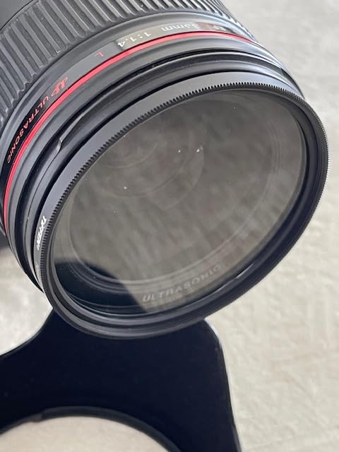 Tiffen 58mm UV Protector Filter 58mm Lens Filter Impact & Scratch Resistant | Ultra Slim Lens filter Clear Optical Glass Reduces UV Light Transmission customer photo 1