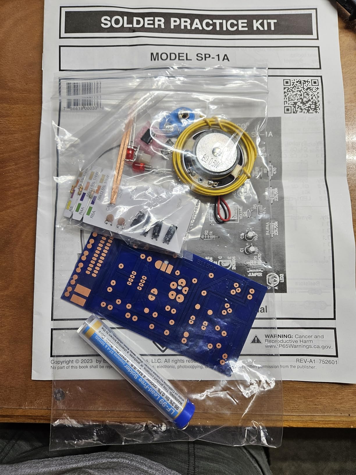 Elenco Practical Soldering Project Kit | Practice essential soldering techniques while assembling a hands-on electronics project for skill development customer photo 2