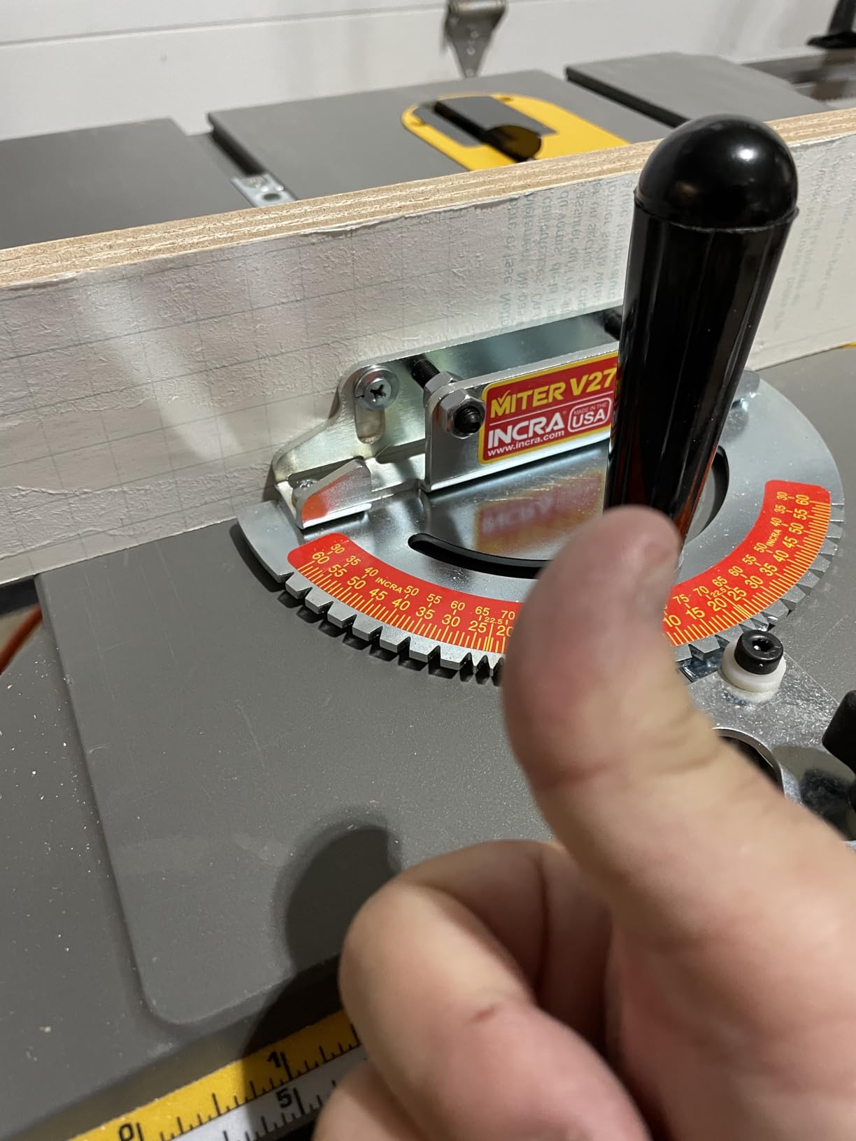 INCRA MITERV27 Miter V27 Miter Gauge customer photo 1