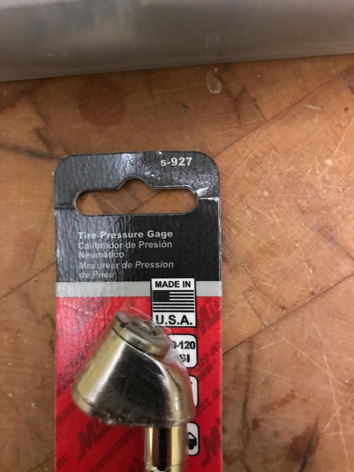 Milton S-927 Dual Head Truck Tire Gauge customer photo 2