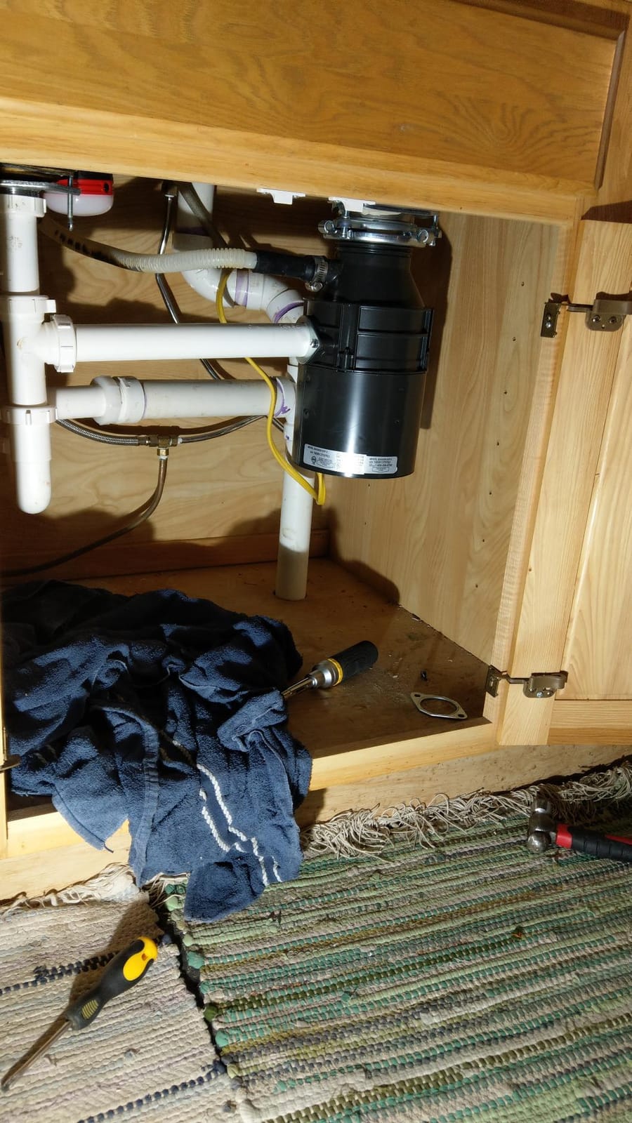 InSinkErator Badger 5XP Garbage Disposal, Badger Series 3/4 HP Continuous Feed Food Waste Disposer customer photo 1