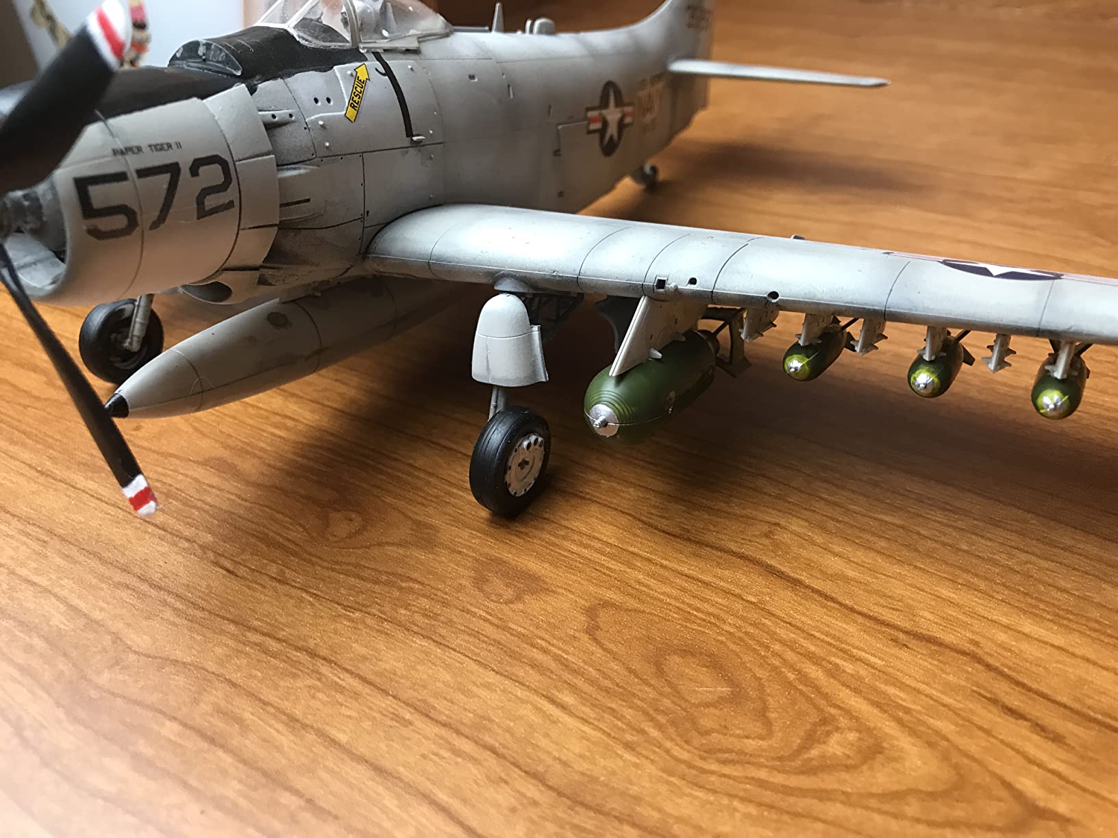 Tamiya Models Douglas A-1H Skyraider Model Kit, 1/32 Scale customer photo 2