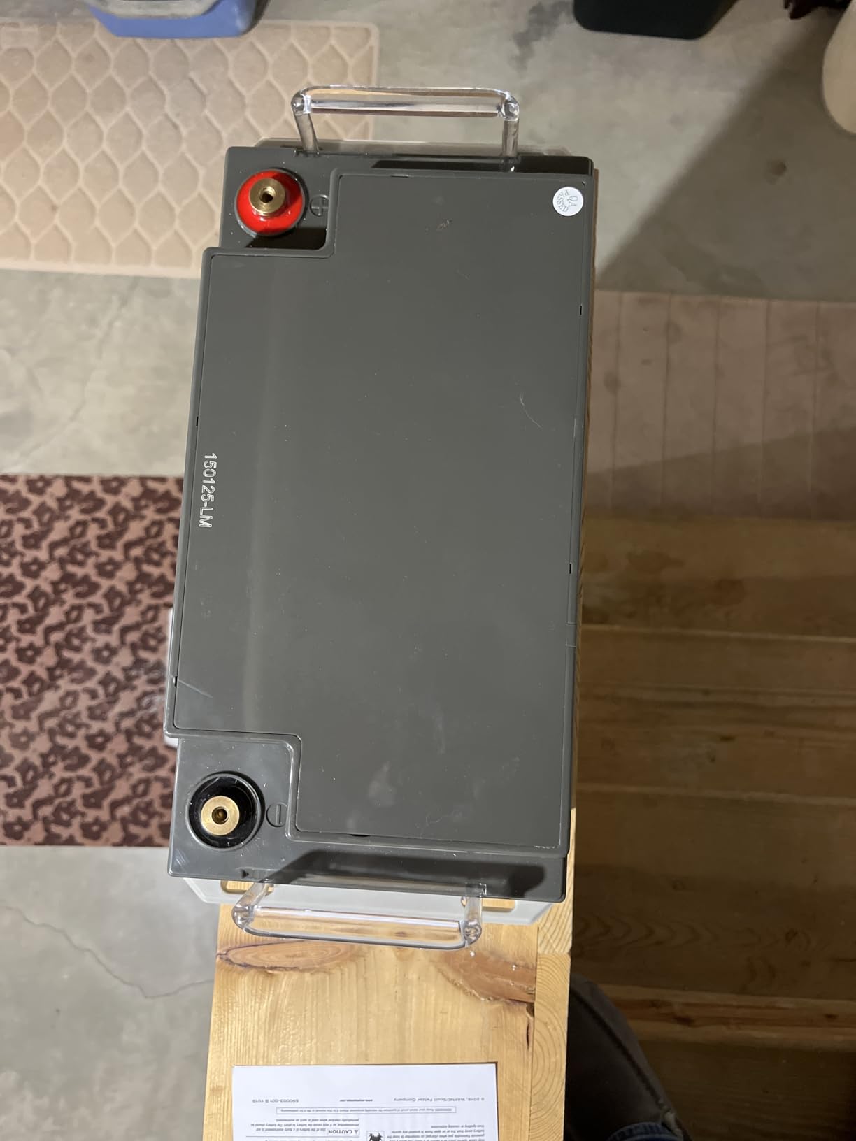 Wayne Maintenance Free Standby Battery for Backup Sump Pumps (WSB1275) | 12V 75Ah customer photo 1