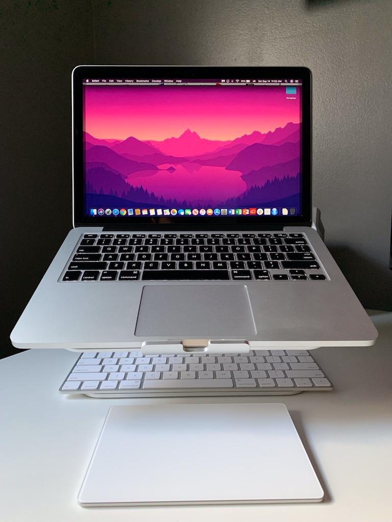Rain Design mStand Laptop Stand (Silver, mStand) customer photo 1