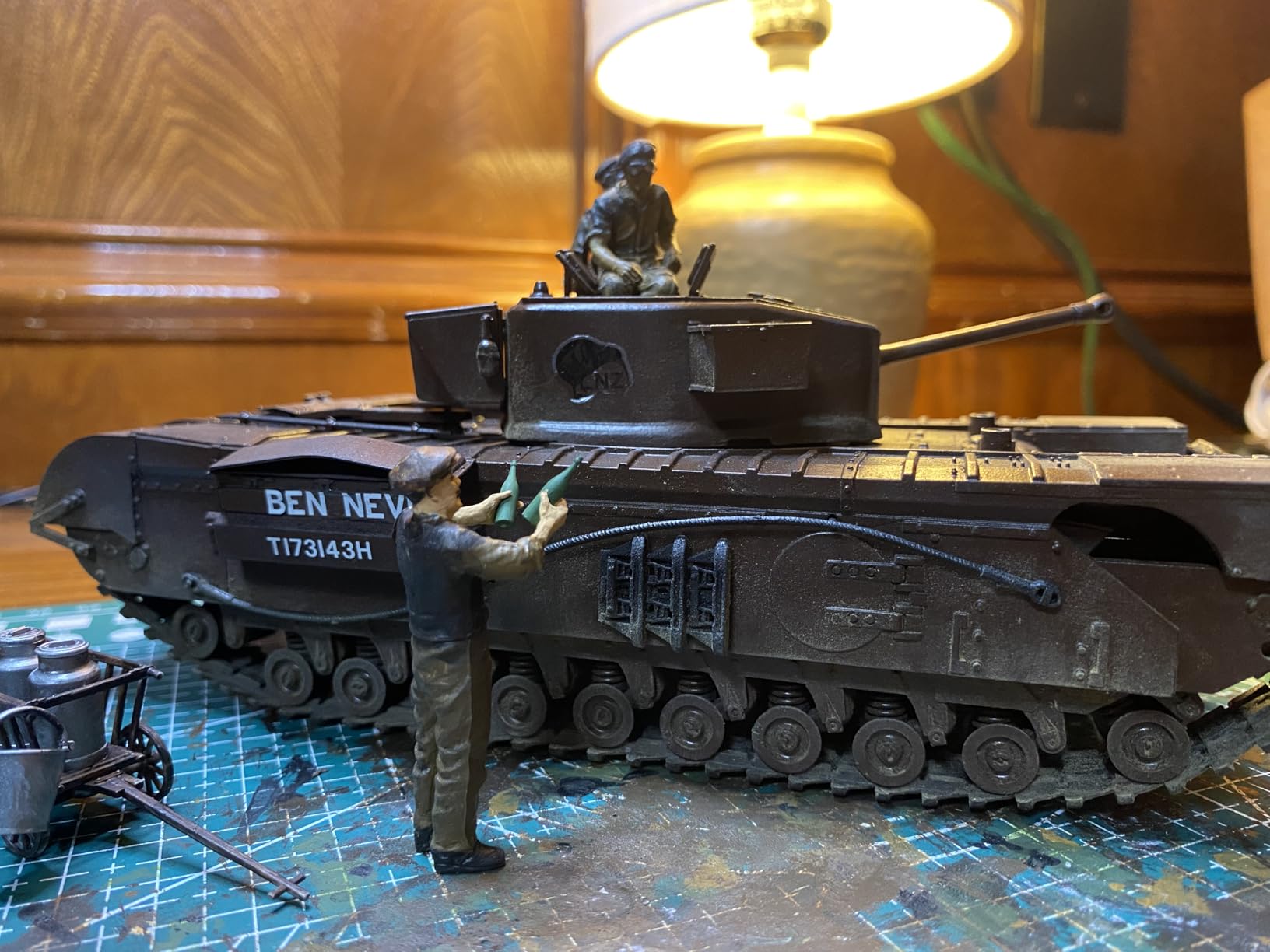 Tamiya America, Inc 1/35 British Churchill MKVII Tank, TAM35210 customer photo 2
